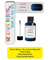 Paint For Acura Tl Fathom Blue Code B576P (A) Touch Up Scratch Stone Chip Repair