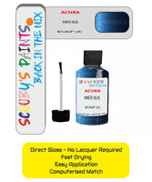Paint For Acura Tl Kinetic Blue Code B546P (A) Touch Up Scratch Stone Chip Repair