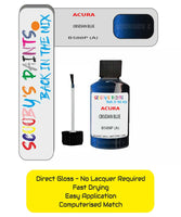 Paint For Acura Rdx Obsidian Blue Code B588P (A) Touch Up Scratch Stone Chip Repair