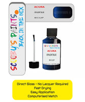 Paint For Acura Rl Opulent Blue Code B532P Touch Up Scratch Stone Chip Repair