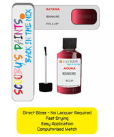 Paint For Acura Tl Redondo Red Code R522P-3 Touch Up Scratch Stone Chip Repair