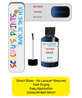 Paint For Acura Tl Royal Blue Code B536P (A) Touch Up Scratch Stone Chip Repair