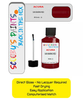 Paint For Acura Cl San Marino Red Code R94-3 Touch Up Scratch Stone Chip Repair