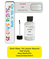 Paint For Acura Tl White Code Nh603P (B) Touch Up Scratch Stone Chip Repair