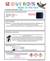 Paint For Acura Tl Monterey Blue Code B93P-3 Touch Up Scratch Stone Chip Repair