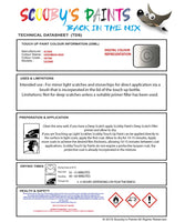 Paint For Acura Legend Savannah Gray Code Yr79M Touch Up Scratch Stone Chip Repair