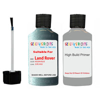 land rover range rover aegean blue code jur 490 touch up paint With anti rust primer undercoat
