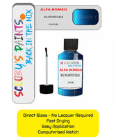 Paint For Alfa Romeo 147 Blu Atlantico Blue Code 395B Touch Up Paint