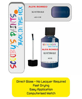 Paint For Alfa Romeo Gtv Blu Victoria Blue Code 401B Touch Up Paint