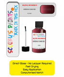 Paint For Alfa Romeo 156 Bordeaux Chiaro Red Code 558 Touch Up Paint