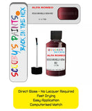 Paint For Alfa Romeo Spider Rosso Brunello Siena Red Code 117B Touch Up Paint