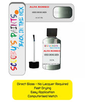 Paint For Alfa Romeo 156 Verde Orione Green Code 337A Touch Up Paint