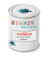 spray gun 2 pack paint Volkswagen Amazonas Green Code: Lc5Q