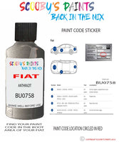 Paint For Fiat/Lancia Panda Anthrazit Code Bu0758 Car Touch Up Paint
