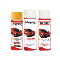 primer undercoat anti rust Aston Martin V12 Vantage Bijan Yellow Graphic Code Am6123S Aerosol Spray Can Paint