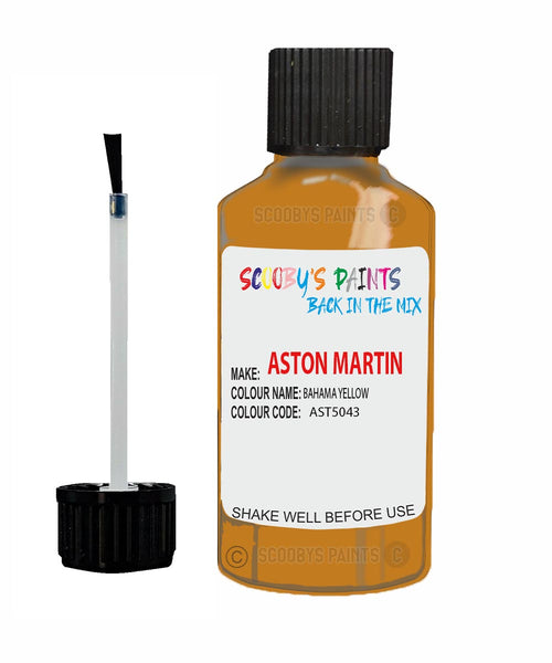 Paint For Aston Martin V8 BAHAMA YELLOW Code: AST5043D Car Touch Up Paint