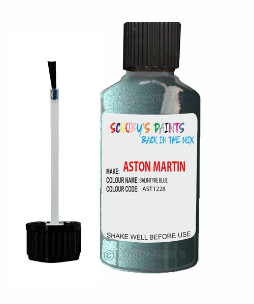 Paint For Aston Martin V12 VANQUISH BALINTYRE BLUE Code: AST1228 Car Touch Up Paint