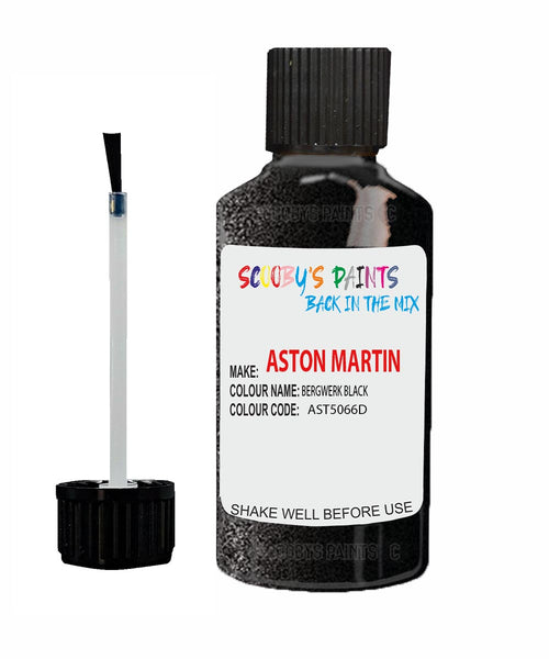 Paint For Aston Martin V8 BERGWERK BLACK Code: AST5066D Car Touch Up Paint