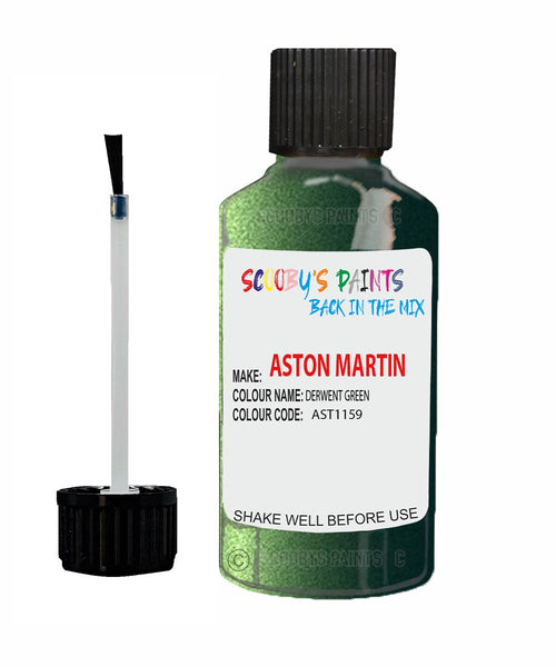 Paint For Aston Martin DB7 VANTAGE DERWENT GREEN Code: AST1159 Car Touch Up Paint