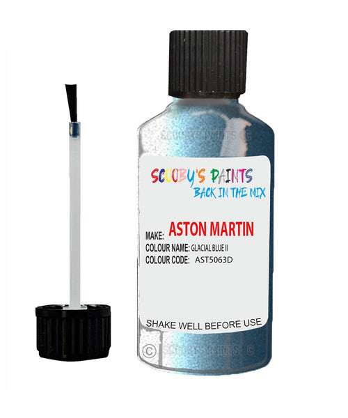 Paint For Aston Martin V8 GLACIAL BLUE II Code: AST5063D Car Touch Up Paint