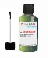 Paint For Aston Martin V12 VANQUISH IRIDESCENT EMERALD Code: AM6132 Car Touch Up Paint