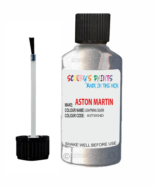 Paint For Aston Martin V8 VANTAGE LIGHTNING SILVER Code: AST5054D Car Touch Up Paint