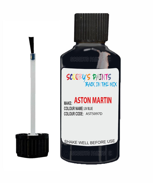 Paint For Aston Martin VH2 LIV BLUE Code: AST5096D Car Touch Up Paint
