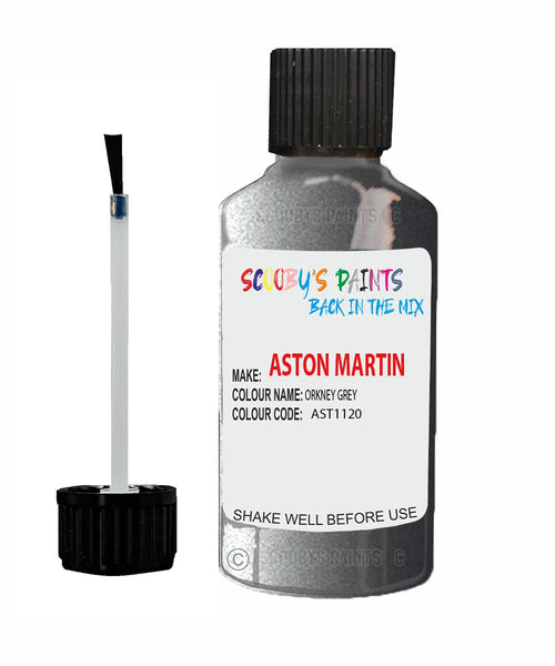 Paint For Aston Martin DB7 ORKNEY GREY Code: AST1120 Car Touch Up Paint