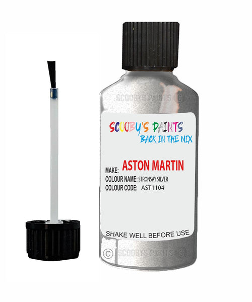 Paint For Aston Martin V12 VANQUISH STRONSAY SILVER Code: AST1104 Car Touch Up Paint