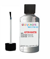 Paint For Aston Martin DB9 ASTON MARTIN TITANIUM SILVER Code: AST1348D Car Touch Up Paint