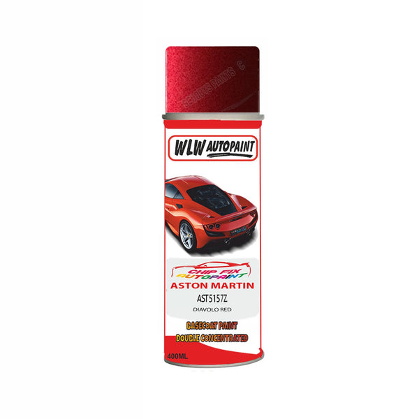 Paint For Aston Martin V12 Vanquish Diavolo Red Code Ast5157Z Aerosol Spray Can Paint