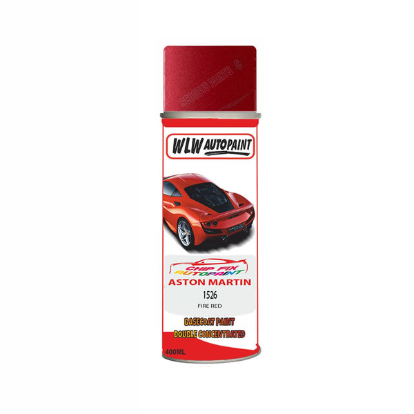 Paint For Aston Martin V03 Fire Red Code 1526 Aerosol Spray Can Paint