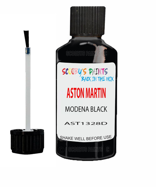 Paint For Aston Martin DB9 MODENA BLACK Code: AST1328D Car Touch Up Paint