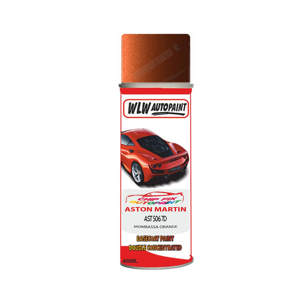 Paint For Aston Martin V8 Mombassa Orange Code Ast5067D Aerosol Spray Can Paint