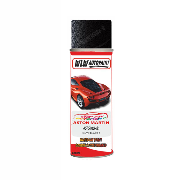 Paint For Aston Martin V8 Vantage Onyx Black Code Ast5106H D Aerosol Spray Can Paint