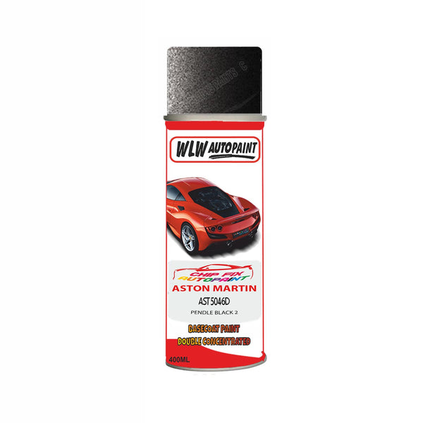 Paint For Aston Martin V8 Pendle Black 2 Code Ast5046D Aerosol Spray Can Paint