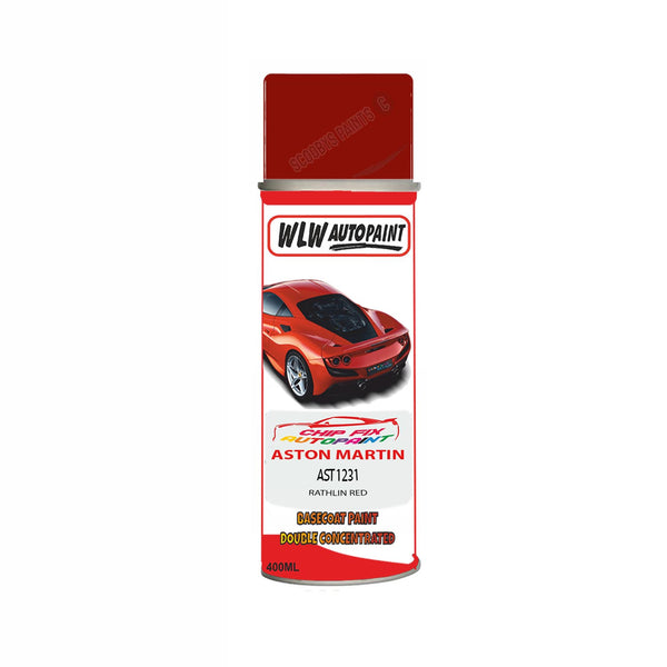 Paint For Aston Martin V12 Vanquish Rathlin Red Code Ast1231 Aerosol Spray Can Paint