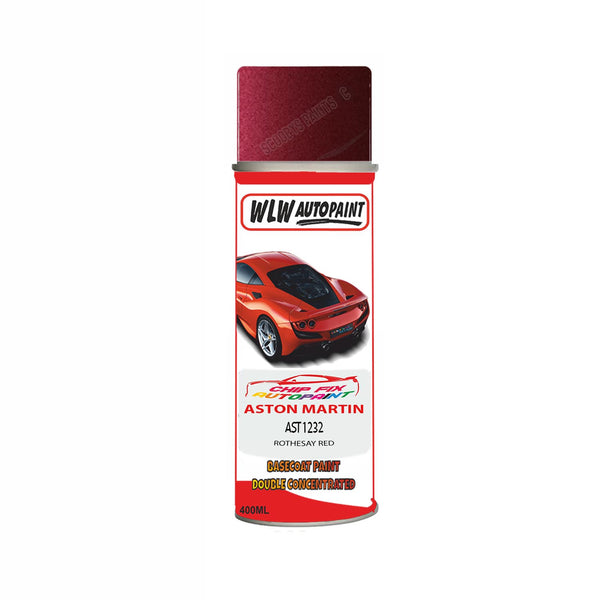 Paint For Aston Martin V12 Vanquish Rothesay Red Code Ast1232 Aerosol Spray Can Paint