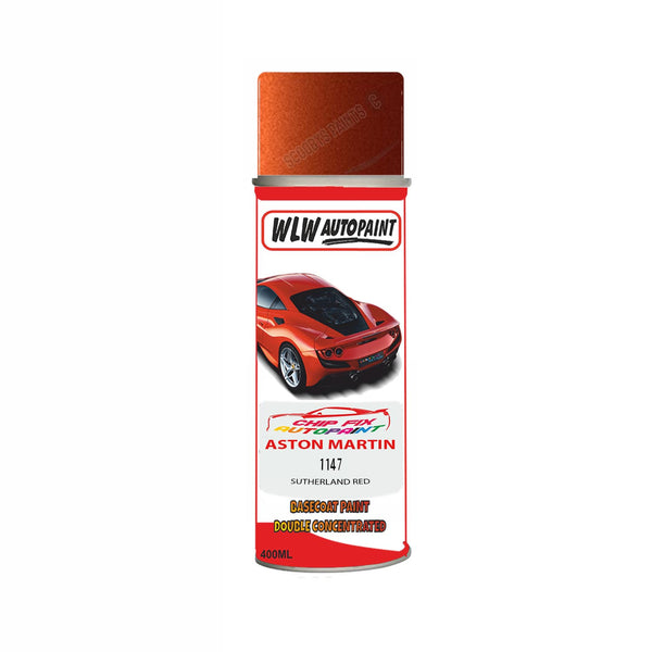 Paint For Aston Martin Db7 Sutherland Red Code 1147 Aerosol Spray Can Paint