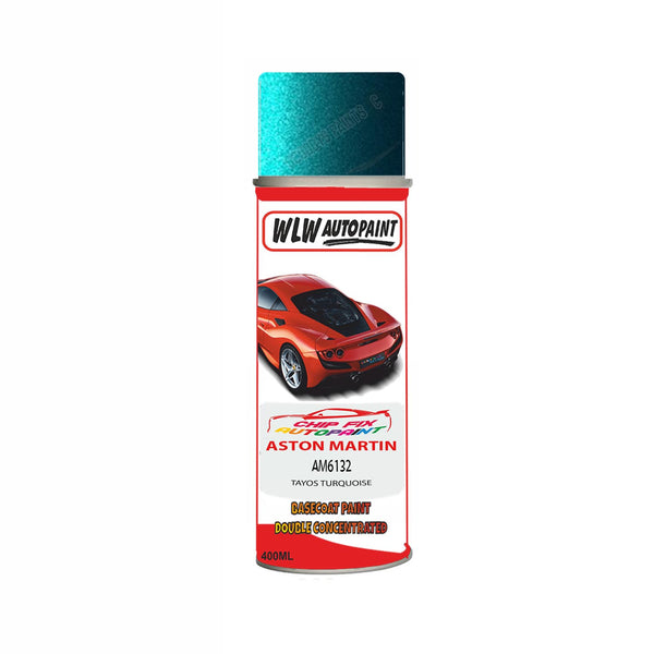 Paint For Aston Martin V12 Vanquish Tayos Turquoise Code Am6132 Aerosol Spray Can Paint