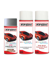 ALABASTER GREY Spray Paint LY7X Exterior With anti rust grey primer undercoat AUDI