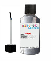 Paint For Audi A3 Akoya Silver Code Ly7H Touch Up Paint Scratch Stone Chip Kit