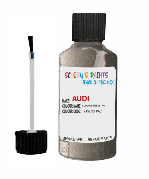Paint For Audi A4 Alpaka Beige Code Y1W Touch Up Paint Scratch Stone Chip Repair