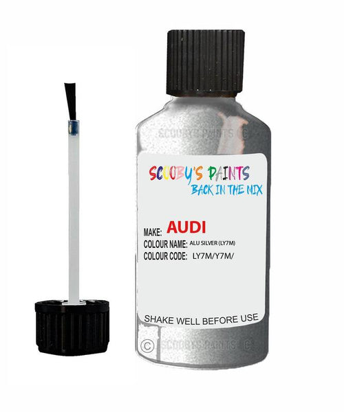 Paint For Audi A4 S4 Aluminum Silver Code Ly7M Touch Up Paint Scratch Stone Chip