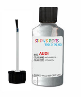 Paint For Audi A8 Arktic Silver Code X7S Touch Up Paint Scratch Stone Chip Kit