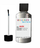 Paint For Audi A6 Atlas Grey Code Ly7Q Touch Up Paint Scratch Stone Chip Repair