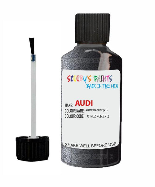 Paint For Audi A6 Austern Grey Code X1 Touch Up Paint Scratch Stone Chip Repair