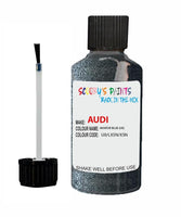 Paint For Audi A6 Avant Aviator Blue Code U0 Touch Up Paint Scratch Stone Chip