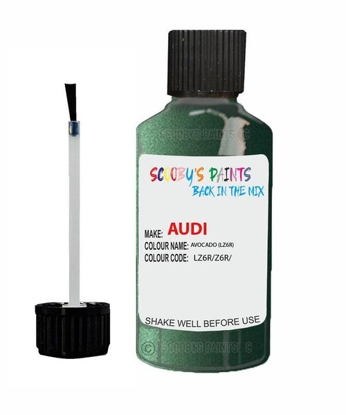 Paint For Audi A4 Avocado Code Lz6R Touch Up Paint Scratch Stone Chip