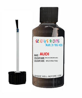 Paint For Audi A1 Beluga Brown Code M5 Touch Up Paint Scratch Stone Chip Repair